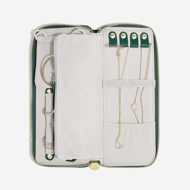 Stackers Forest Green  - Jewellery Roll