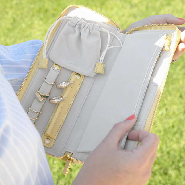 Stackers Yellow - Jewellery Roll