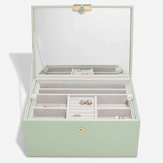 Stackers Sage Green - Two Tone Juwelenbox