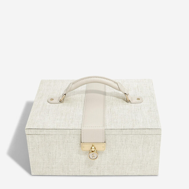 Stackers Linen & Oatmeal - Two Tone Juwelenbox
