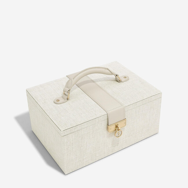 Stackers Linen & Oatmeal - Two Tone Juwelenbox