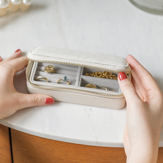 Stackers Linen & Oatmeal - Travelbox - Mid-size