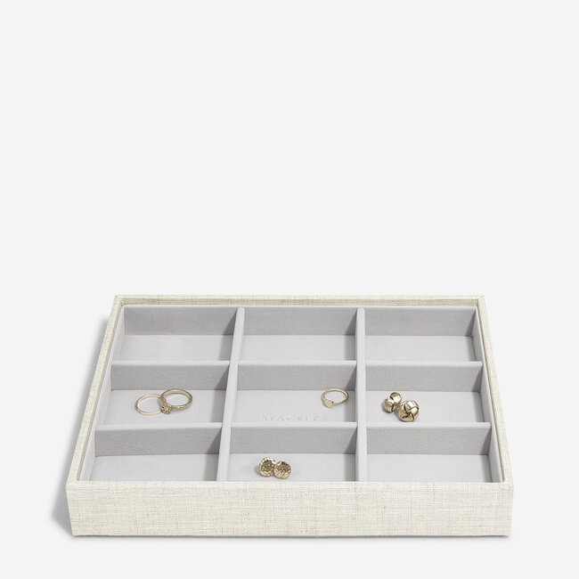 Stackers Linen & Oatmeal - Classic - 9 section