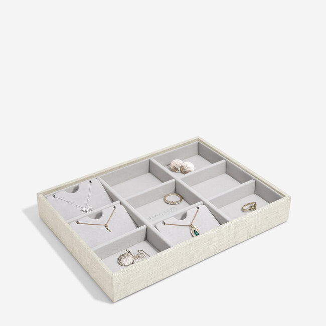 Stackers Linen & Oatmeal - Classic - 9 section