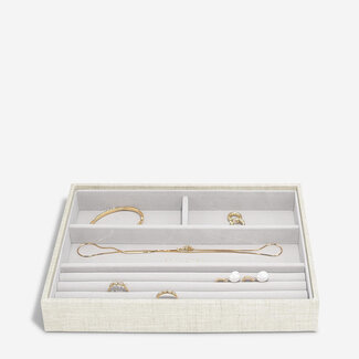 Stackers Linen & Oatmeal - Classic - 4 section