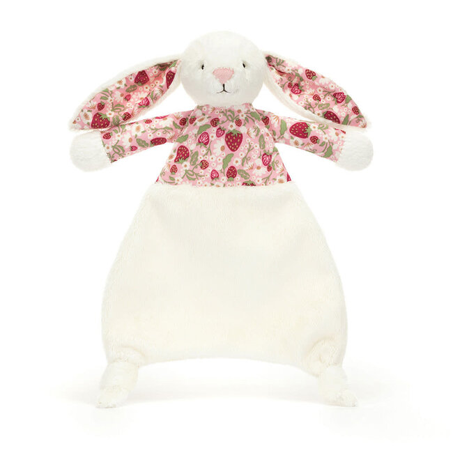 Jellycat Bashful Cream Berry Bunny - Comforter