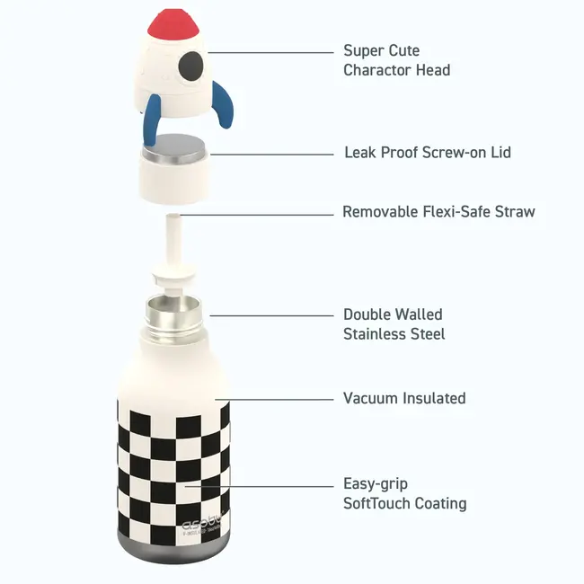 Asobu Bestie Bottle to Go - Rocket