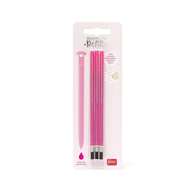 Legami Erasable Gel Pen - Refill Pink