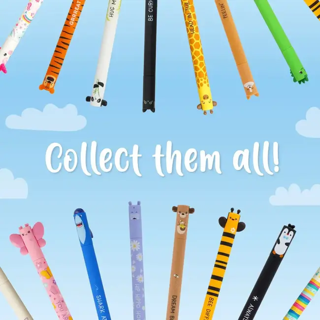 Legami Erasable Gel Pen - Penguin