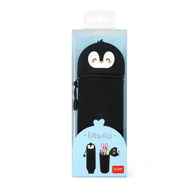 Legami Pennenzak 2-in-1 - Silicone - Penguin