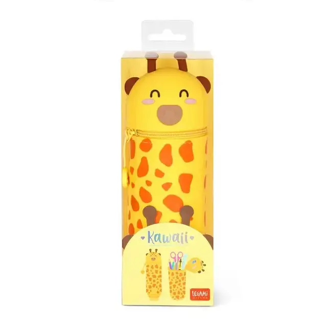 Legami Pennenzak 2-in-1 - Silicone - Giraffe