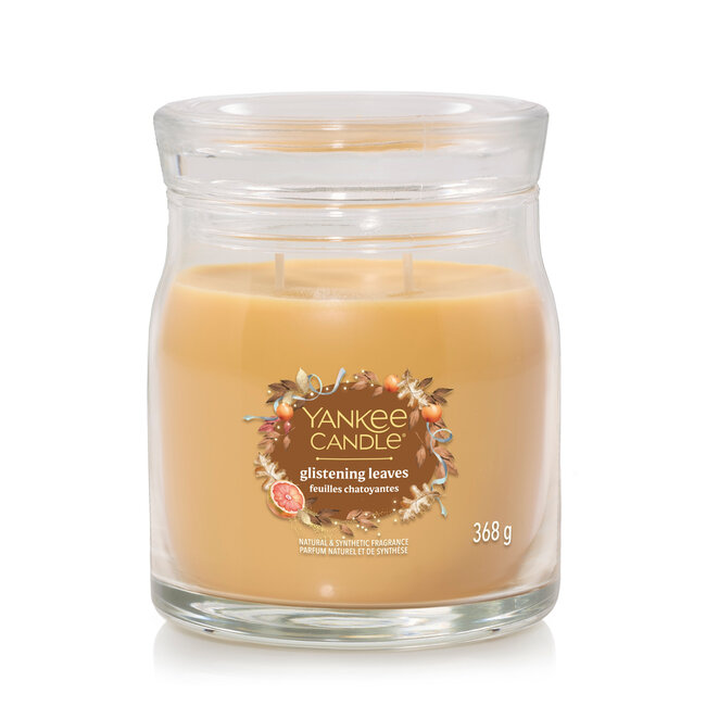 Yankee Candle Glistening Leaves - Signature Medium Jar