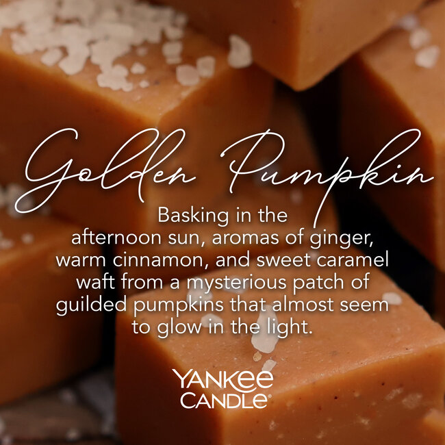 Yankee Candle Golden Pumpkin - Signature Medium Jar