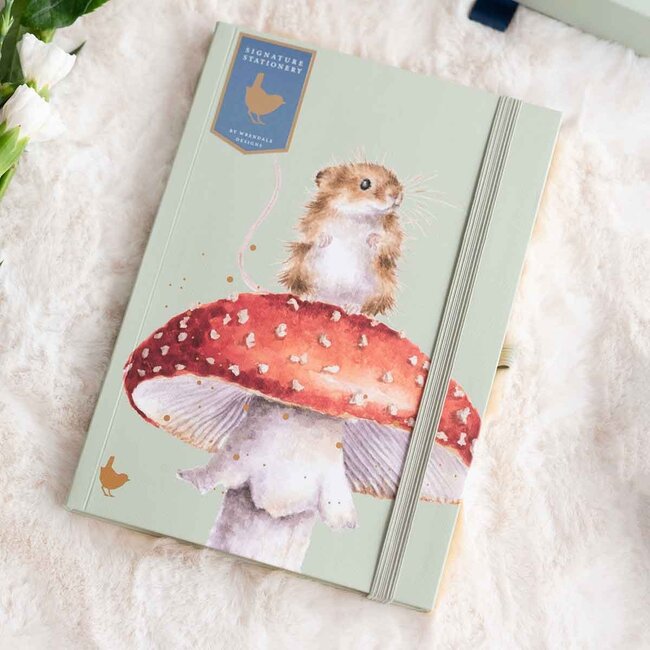 Wrendale Signature Stationery - Notitieboek Mouse