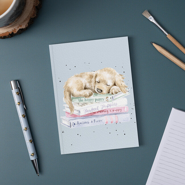 Wrendale Notitieboekje A6 - A Pups Life