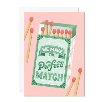 Ricicle Cards Wenskaart - We make the Perfect Match