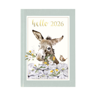 Wrendale Agenda Flexi 2026 - Donkey