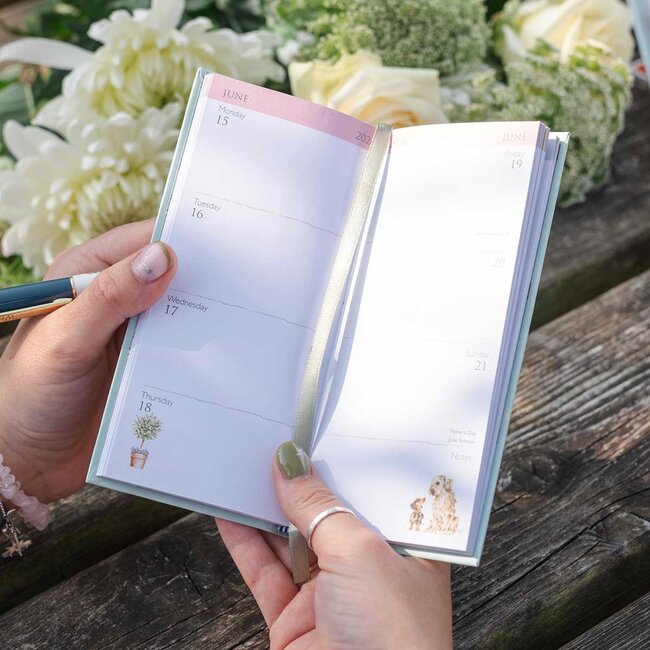 Wrendale Agenda Slim 2026 - Hare