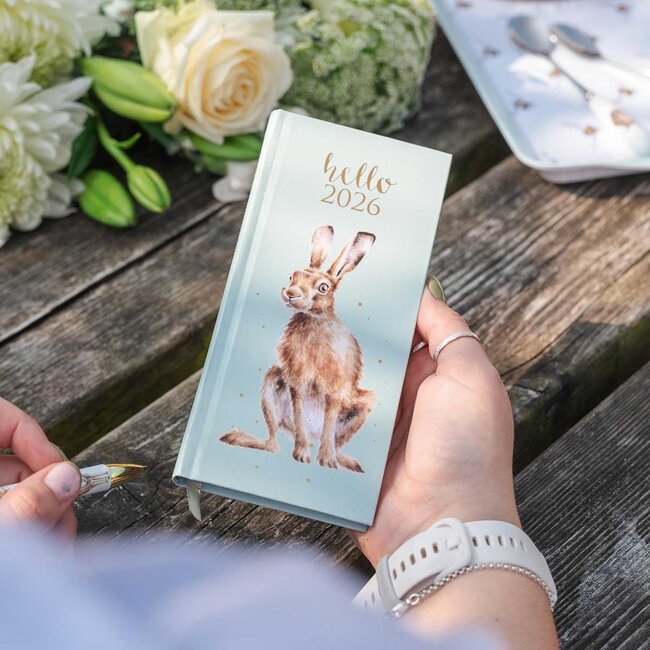 Wrendale Agenda Slim 2026 - Hare