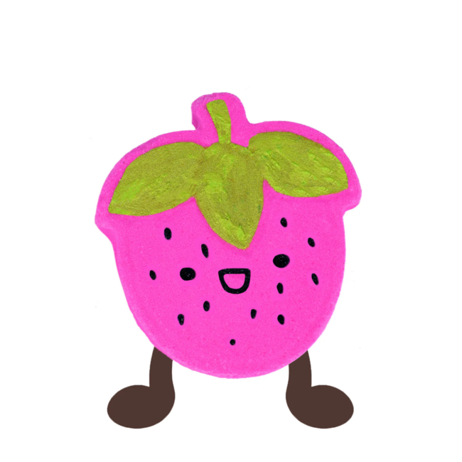 Bomb Cosmetics Fizzy Rascal - Sammy the Strawberry