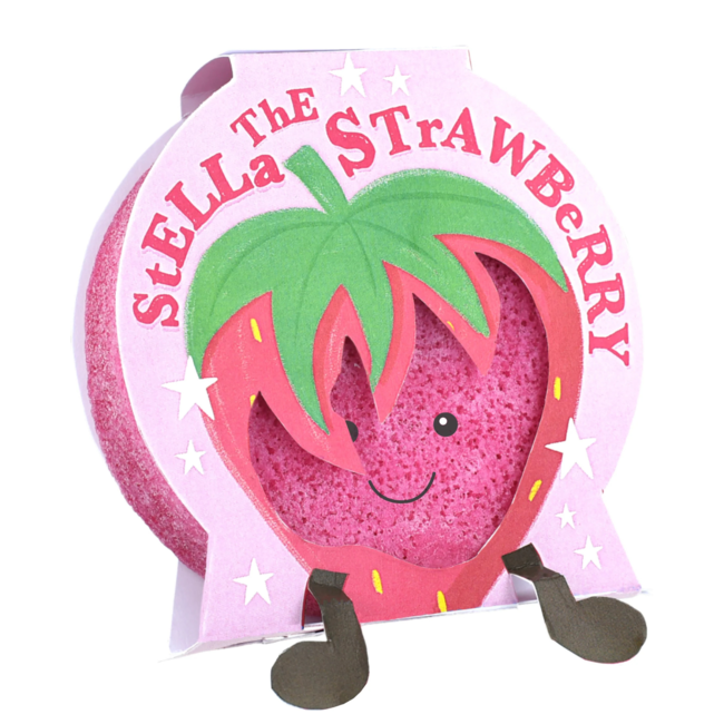 Bomb Cosmetics Buddy Buffer - Stella the Strawberry