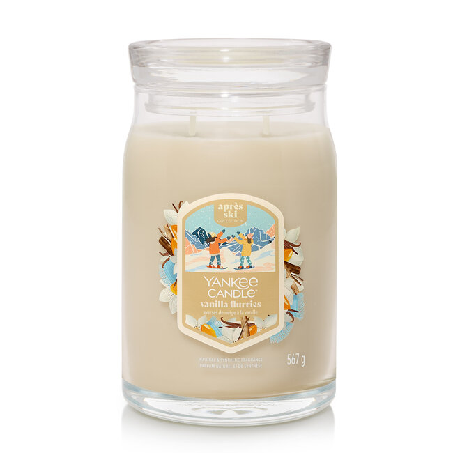 Yankee Candle Vanilla Flurries - Signature Large Jar