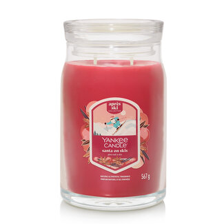 Yankee Candle Santa on Skis - Signature Large Jar