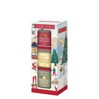 Yankee Candle Après Ski - 3 Filled Votive Holiday Party Set