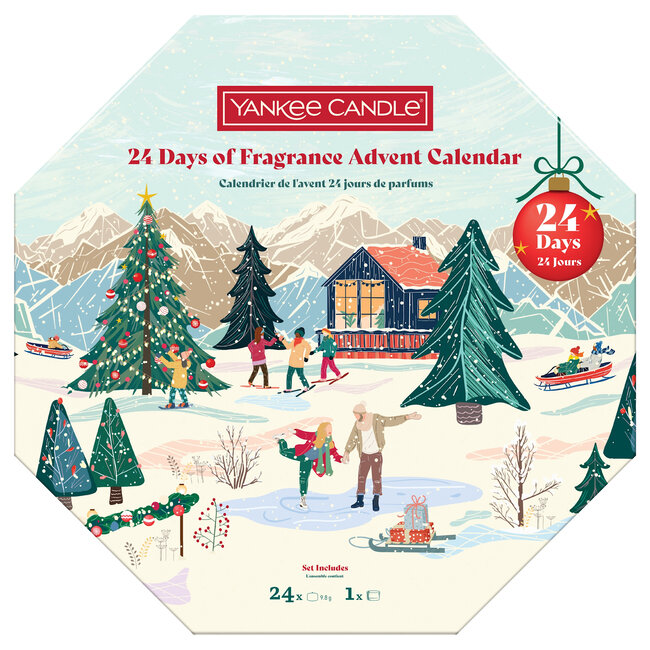 Yankee Candle Après Ski - Advent Calender Wreath