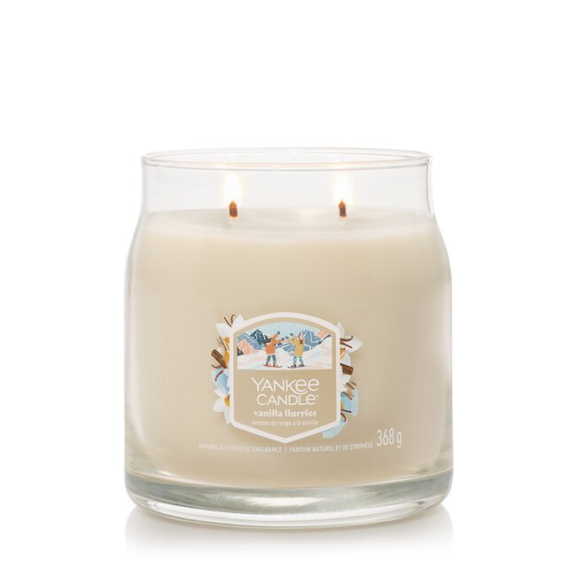 Yankee Candle Vanilla Flurries - Signature Medium Jar
