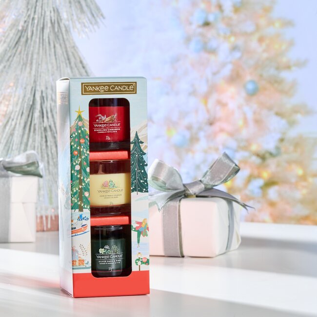 Yankee Candle Après Ski - 3 Filled Votive Christmas Classics Set