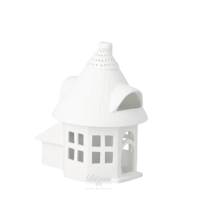 Räder Theelichthouder Huisje - Thatched Roof