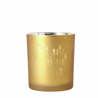Räder Theelichthouder Glossy - It's the most Wonderful Time
