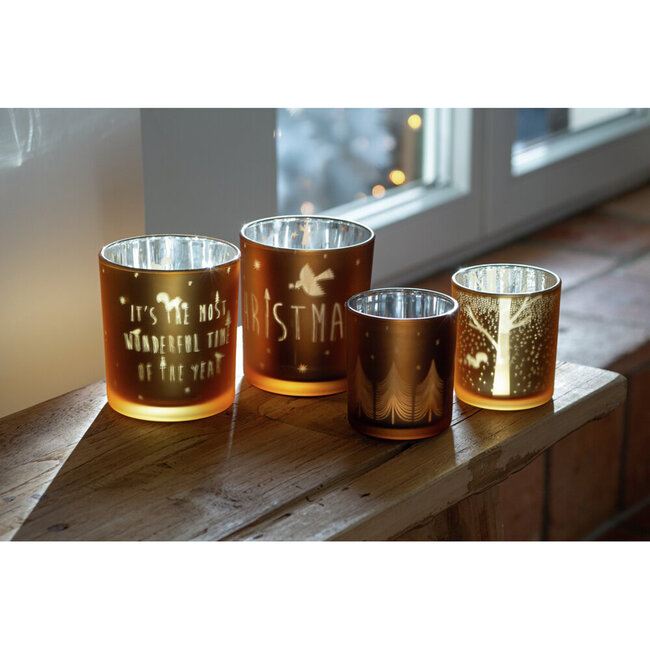 Räder Theelichthouder Glossy - It's the most Wonderful Time