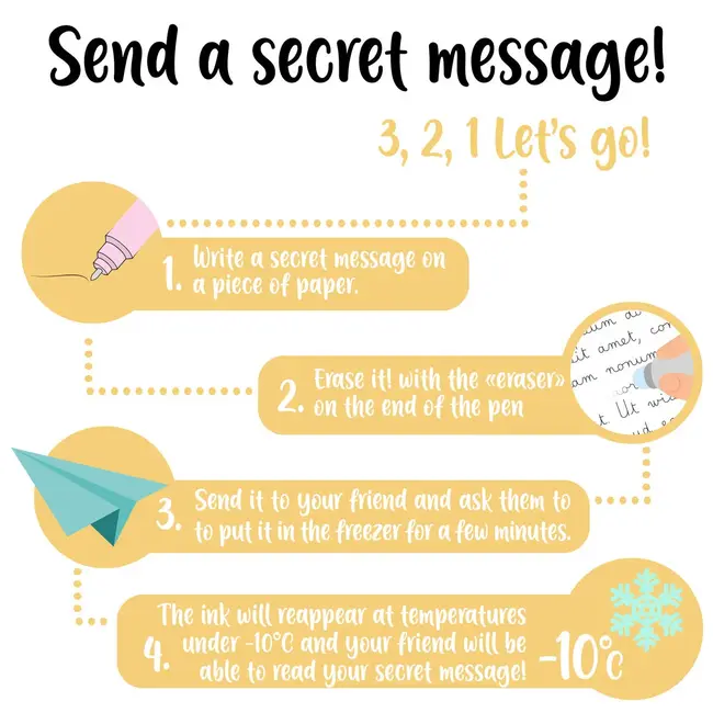 Legami Erasable Gel Pen Set - It’s Christmas Time