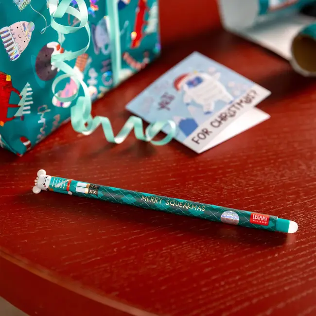 Legami Erasable Gel Pen Set - It’s Christmas Time