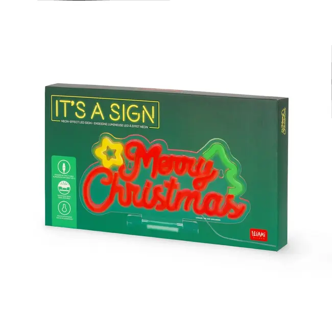 Legami It’s a (led) Sign - Merry Christmas