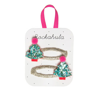 Rockahula Haarspeldjes - Christmas Tree Glitter