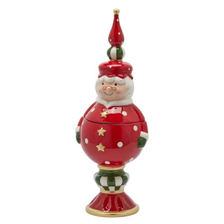 Enzo de Gasperi Decoratie Bewaarpot - Mrs Claus Bauble