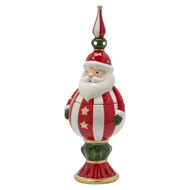 Enzo de Gasperi Decoratie Bewaarpot - Santa Bauble