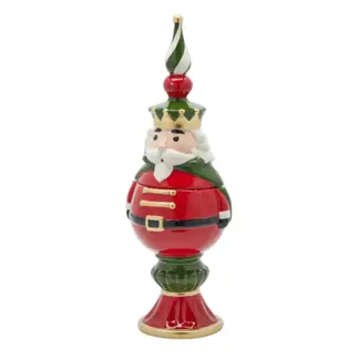 Enzo de Gasperi Decoratie Bewaarpot - Nutcracker Bauble