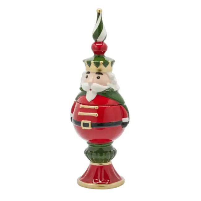 Enzo de Gasperi Decoratie Bewaarpot - Nutcracker Bauble