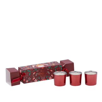 Enzo de Gasperi Joyful Giftset - Mini Kaarsjes - Rood