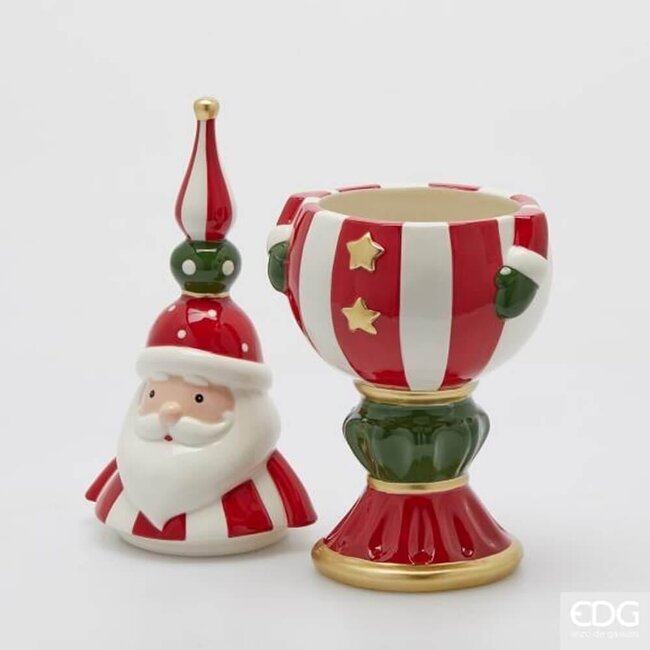 Enzo de Gasperi Decoratie Bewaarpot - Santa Bauble
