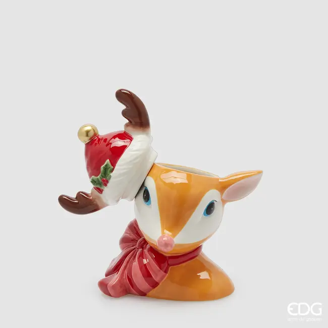 Enzo de Gasperi Decoratie Bewaarpot - Reindeer