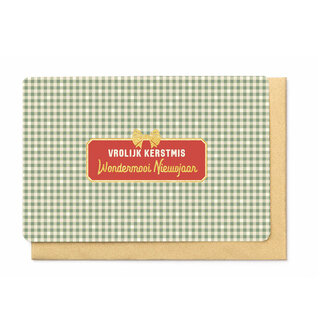 Enfant Terrible Set 5 Wenskaarten - Vrolijk Kerstmis Wondermooi Nieuwjaar