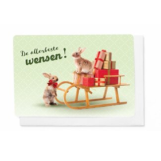 Enfant Terrible Set 5 Wenskaarten - De Allerbeste Wensen