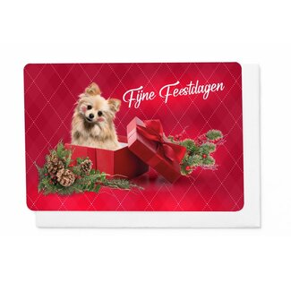 Enfant Terrible Set 5 Wenskaarten - Fijne Feestdagen