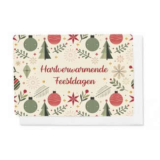 Enfant Terrible Set 5 Wenskaarten - Hartverwarmende Feestdagen