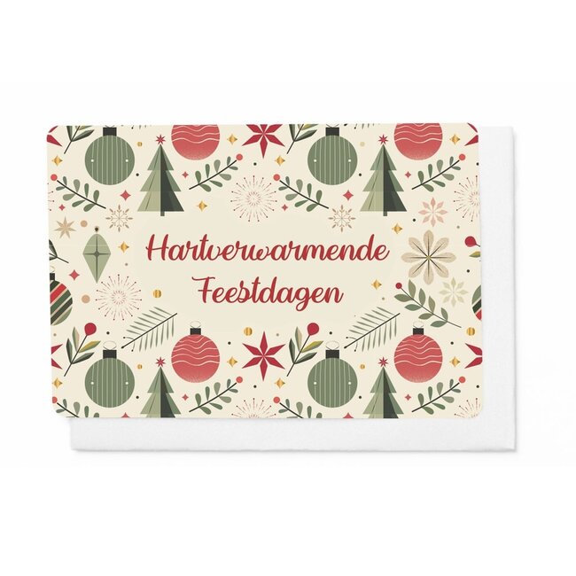 Enfant Terrible Set 5 Wenskaarten - Hartverwarmende Feestdagen